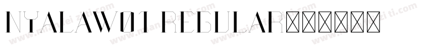 NyalaW01 Regular字体转换